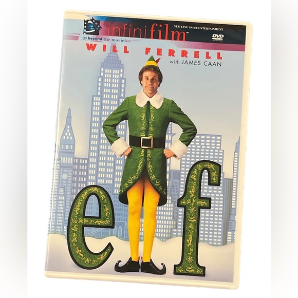 DVD Will Ferrell Elf Movie Christmas - Picture 1 of 3